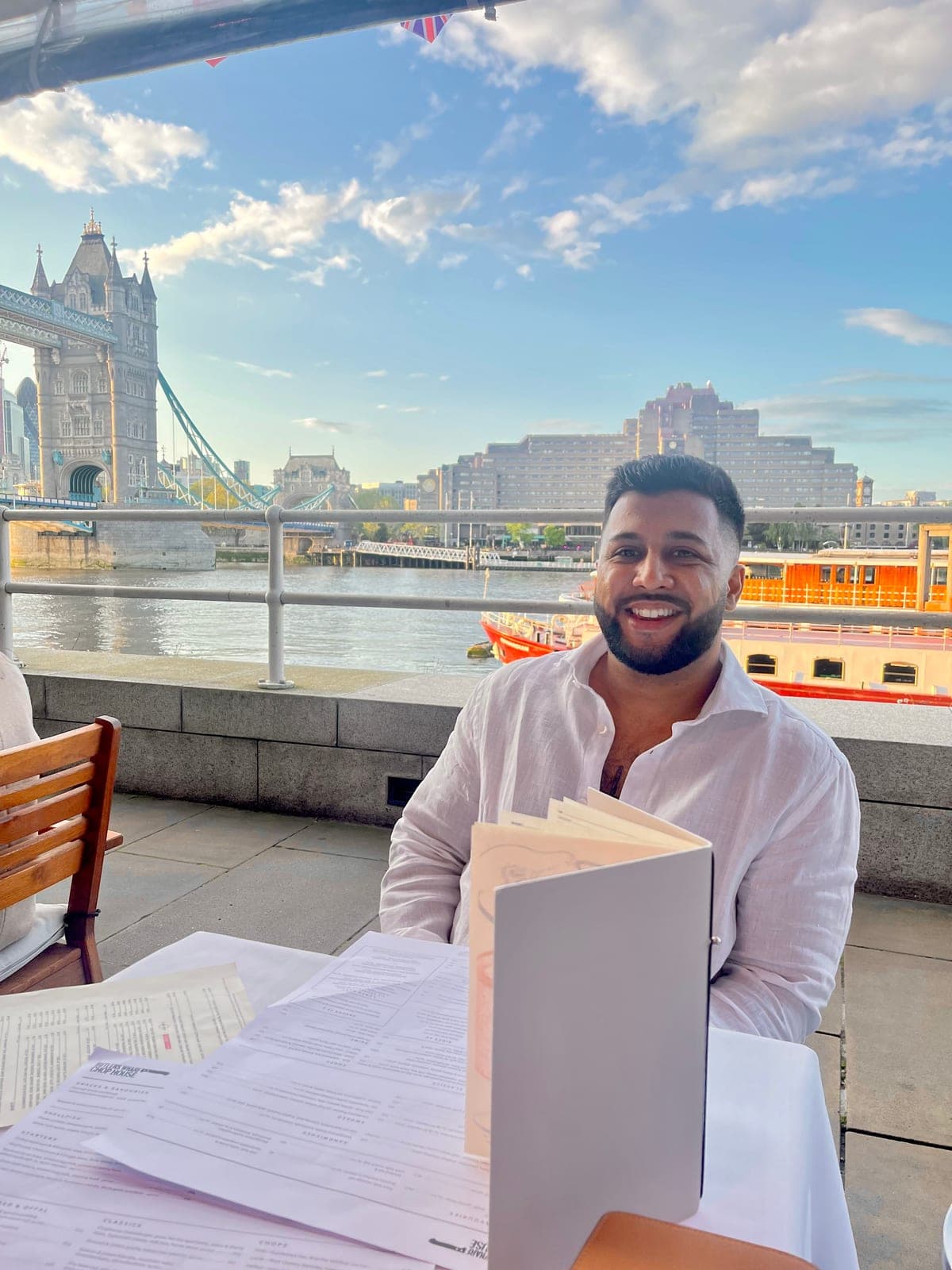 Abbas by Tower Bridge, London